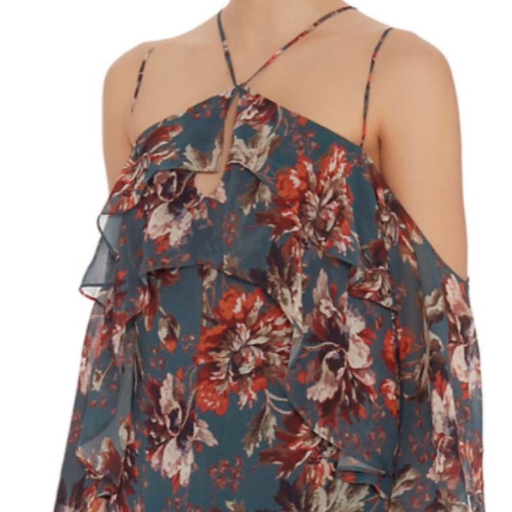 INTERMIX - aubrey floral maxi dress, S